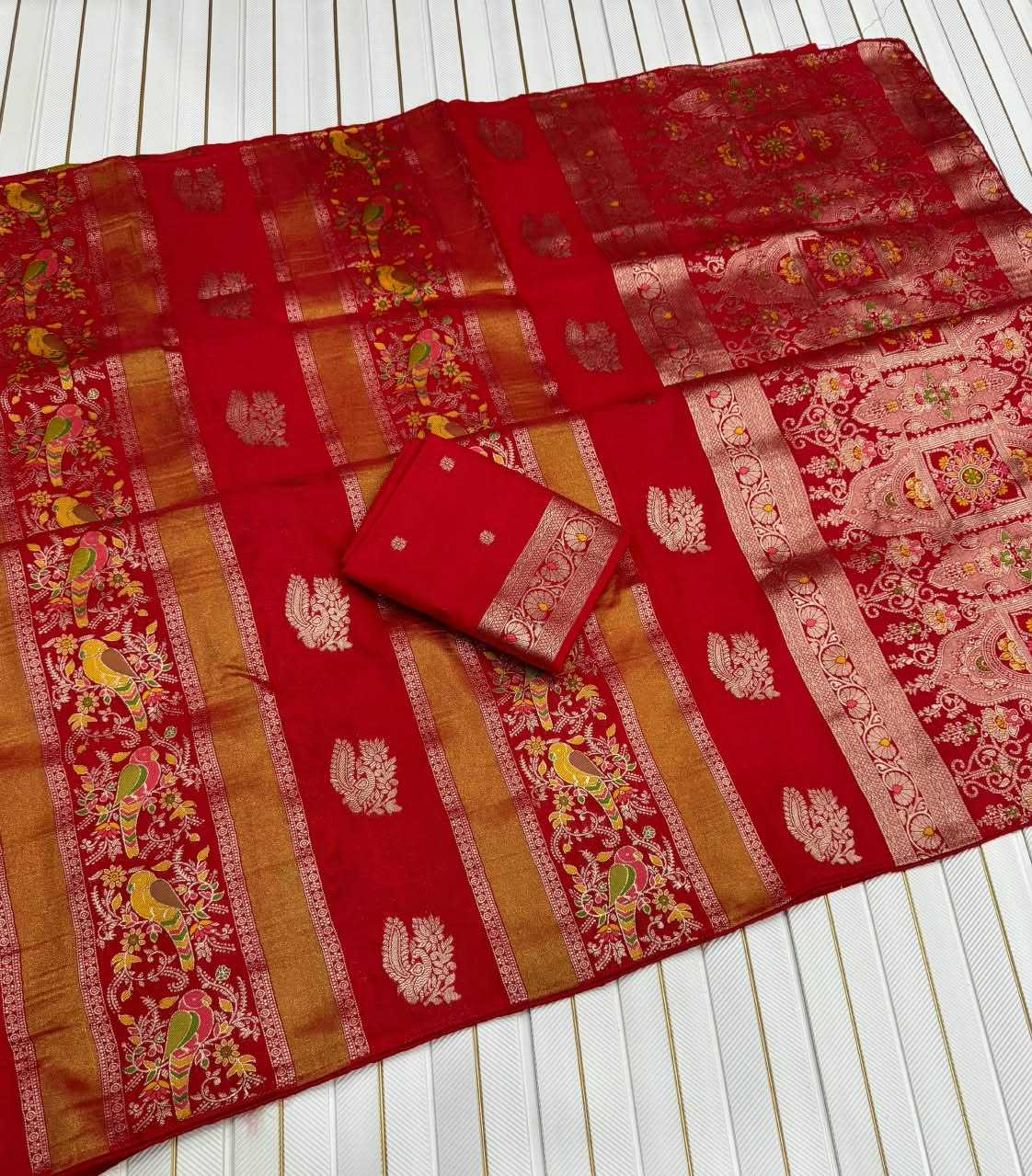 Georgette Designer Saree 2007