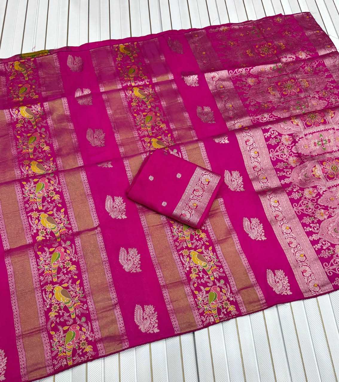 Georgette Designer Saree 2007
