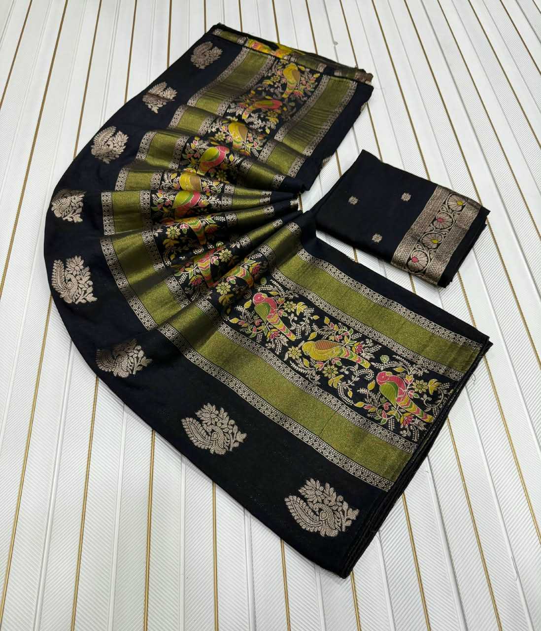 Georgette Designer Saree 2007