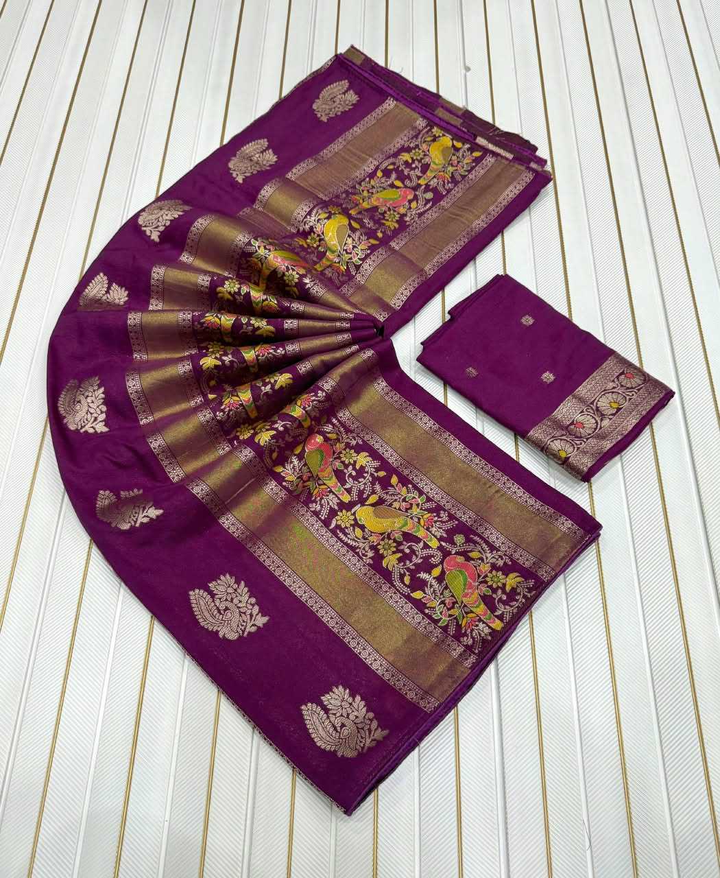Georgette Designer Saree 2007