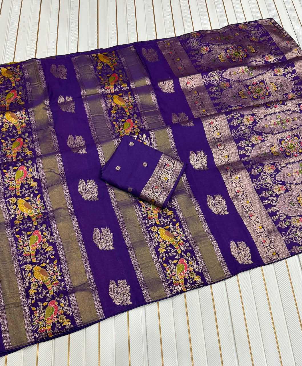 Georgette Designer Saree 2007