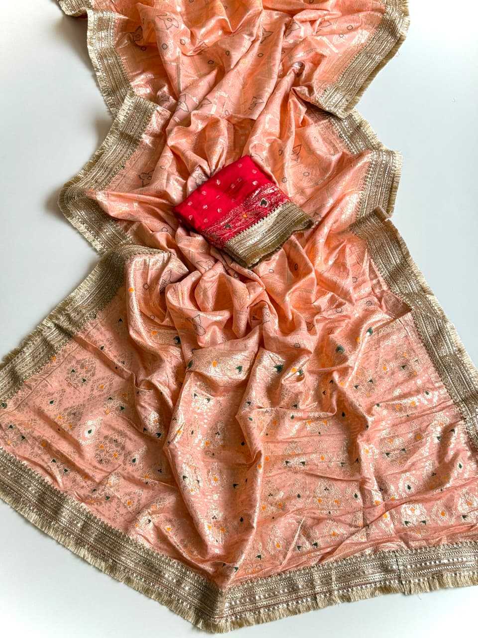 Muslin Designer Saree