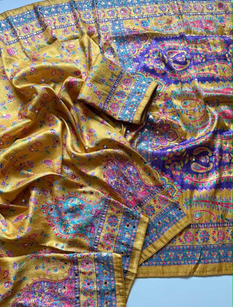 Dola Silk Printed Saree