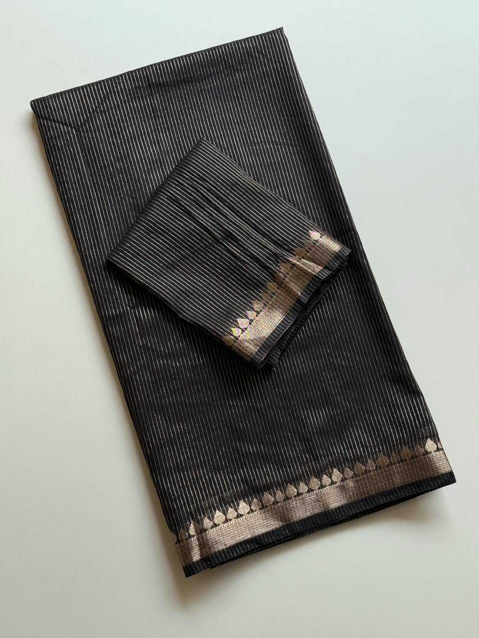 Georgette Designer Saree in Sea Blue