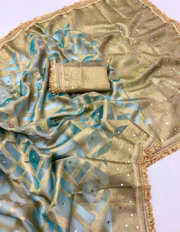 Organza Fancy Saree