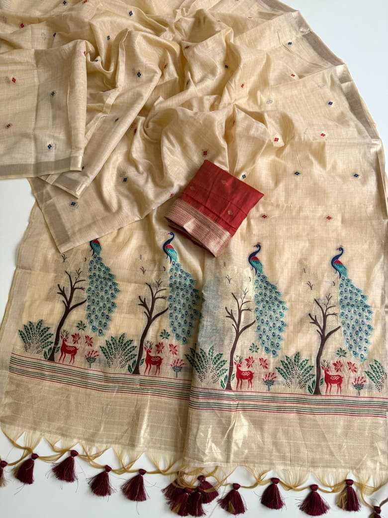 Chanderi Silk Handloom Saree