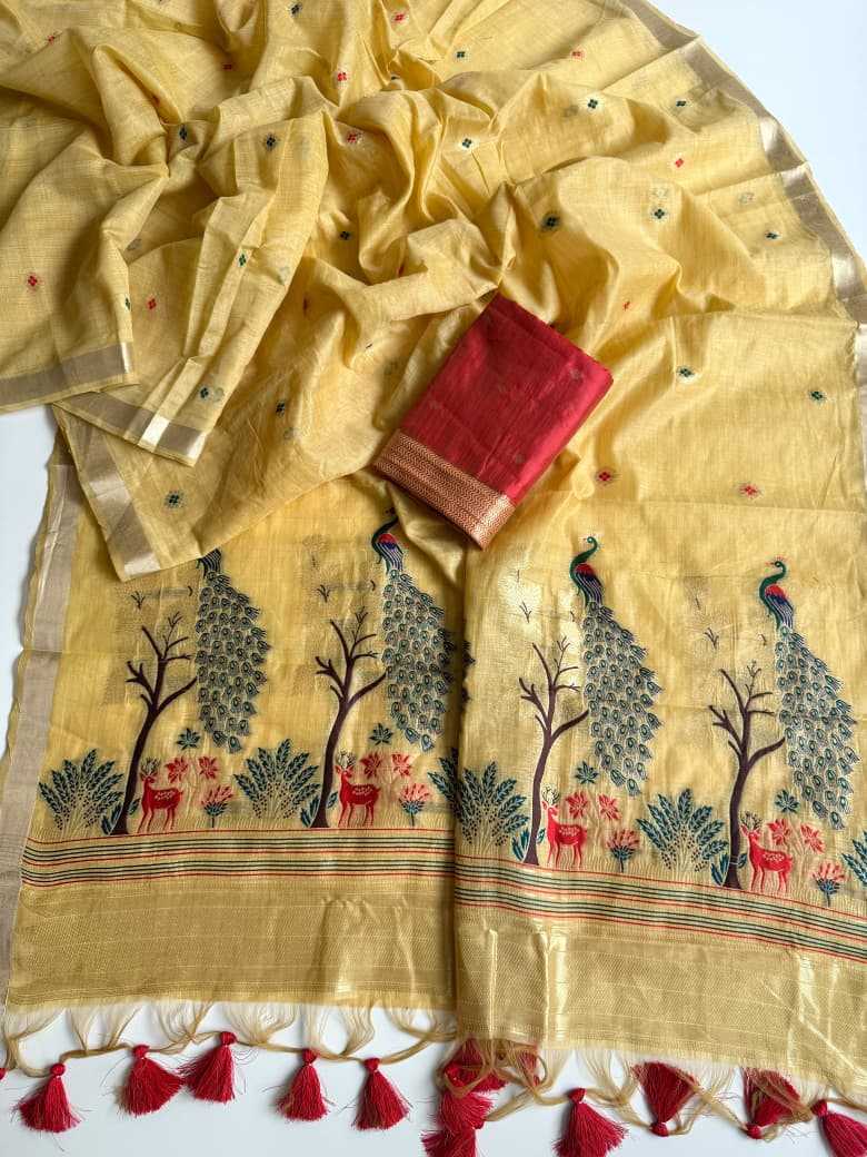 Chanderi Silk Handloom Saree