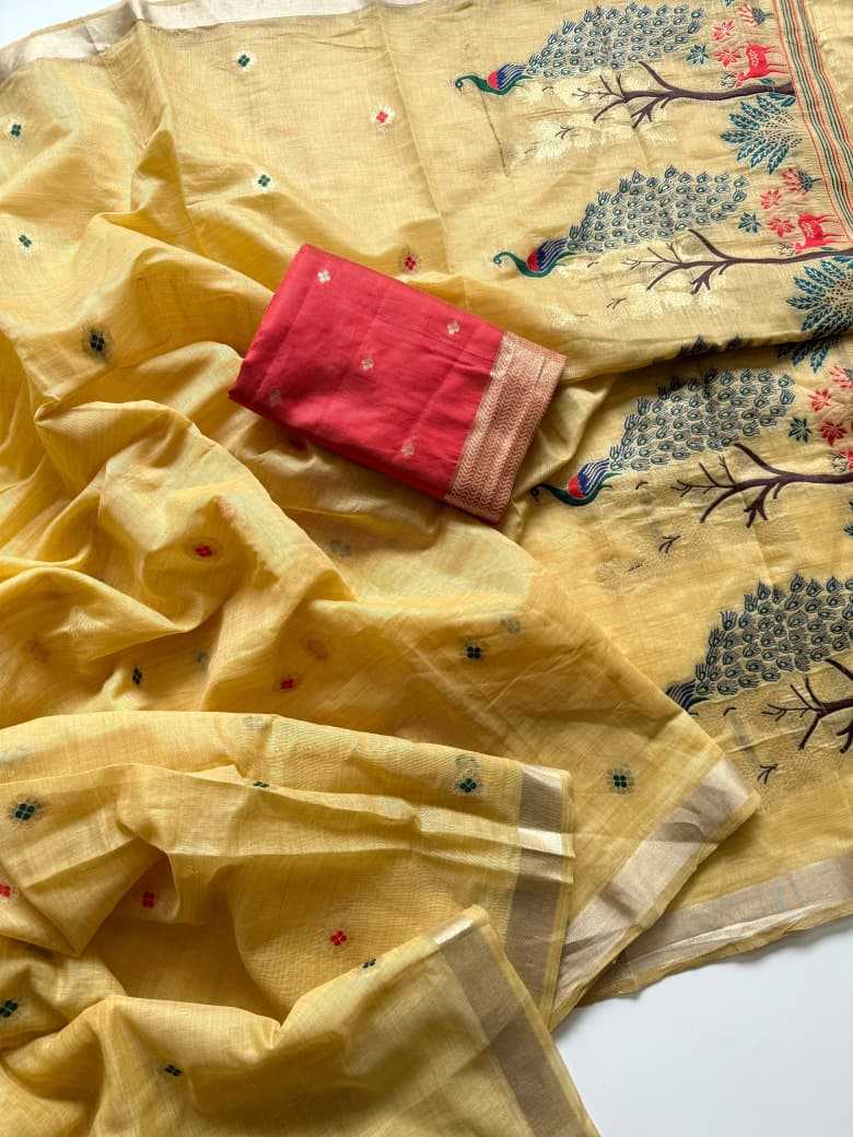 Chanderi Silk Handloom Saree