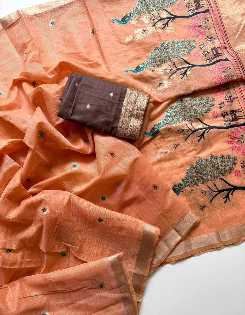 Chanderi Silk Handloom Saree