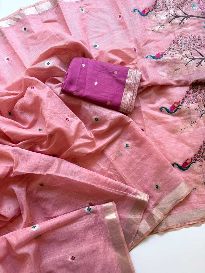 Chanderi Silk Handloom Saree