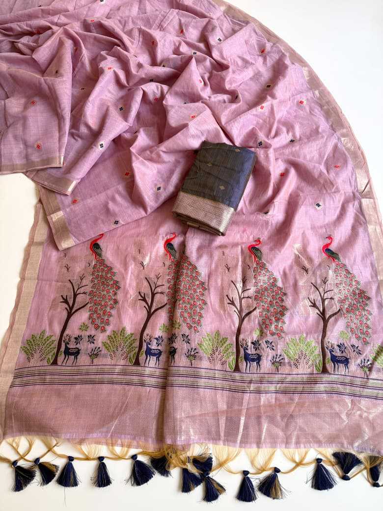 Chanderi Silk Handloom Saree