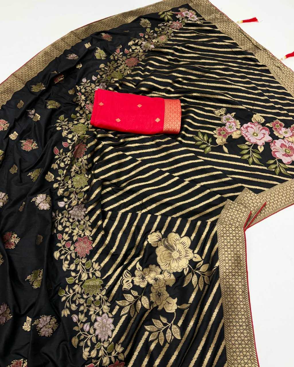 Dola Silk Saree in Wine