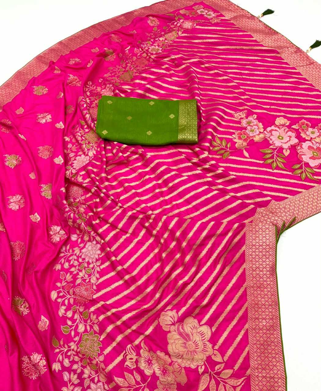 Dola Silk Saree in Wine