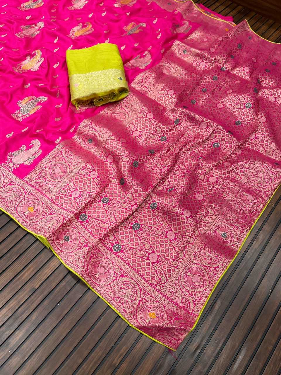 Dola Silk Saree in Blue