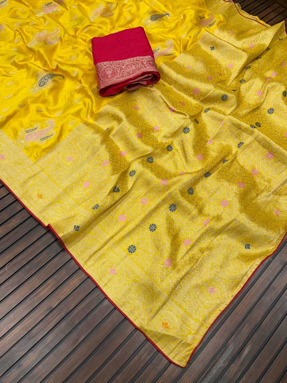Dola Silk Saree in Blue