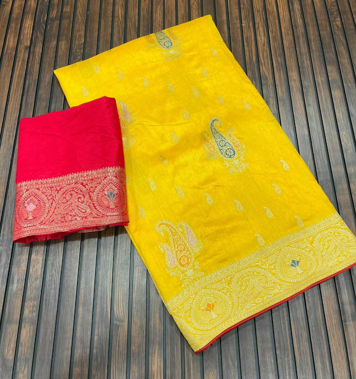 Dola Silk Saree in Blue