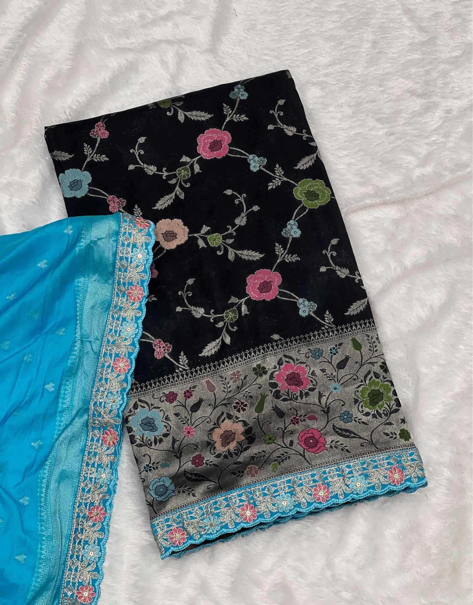 Crepe Silk Traditional Saree