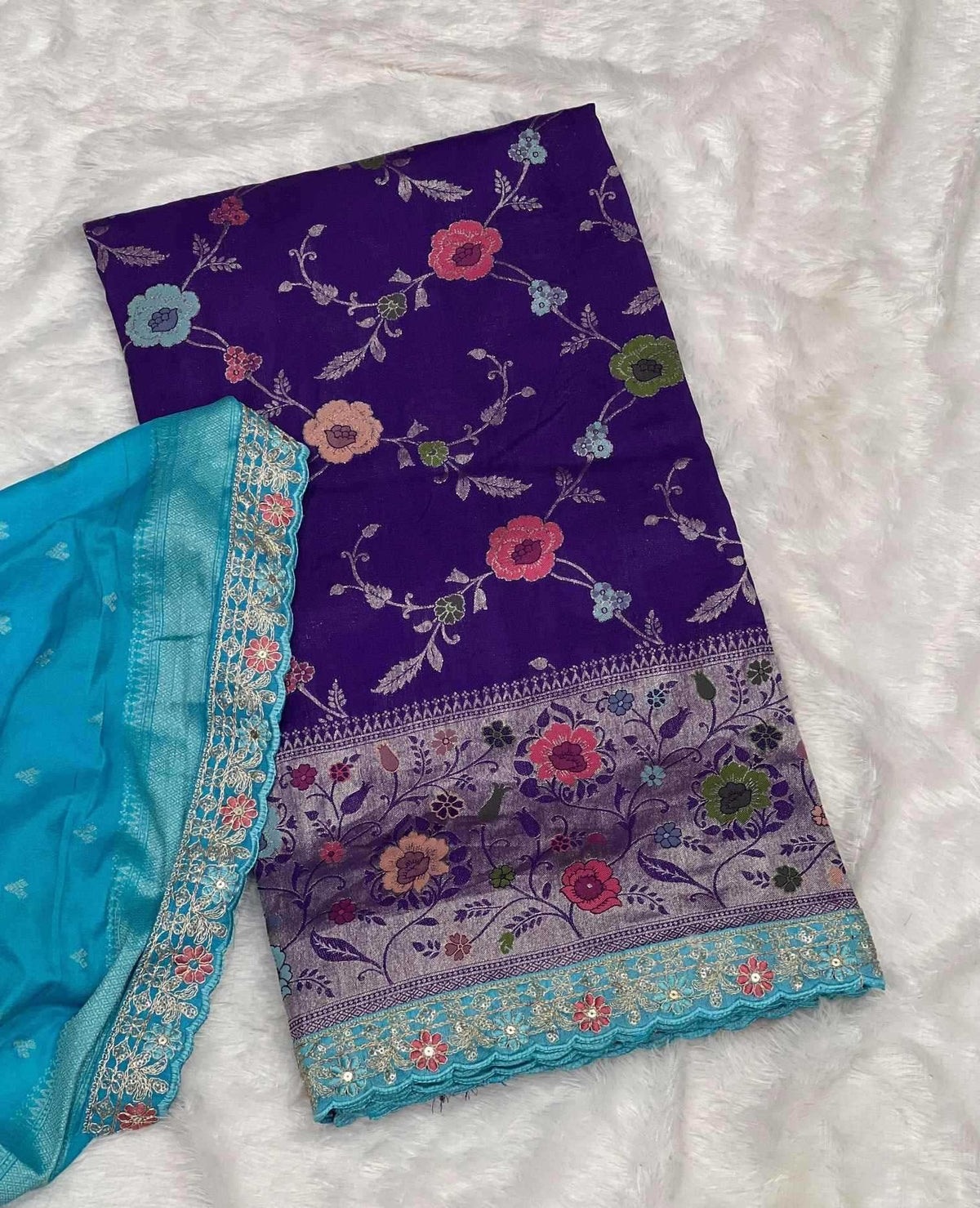 Crepe Silk Traditional Saree