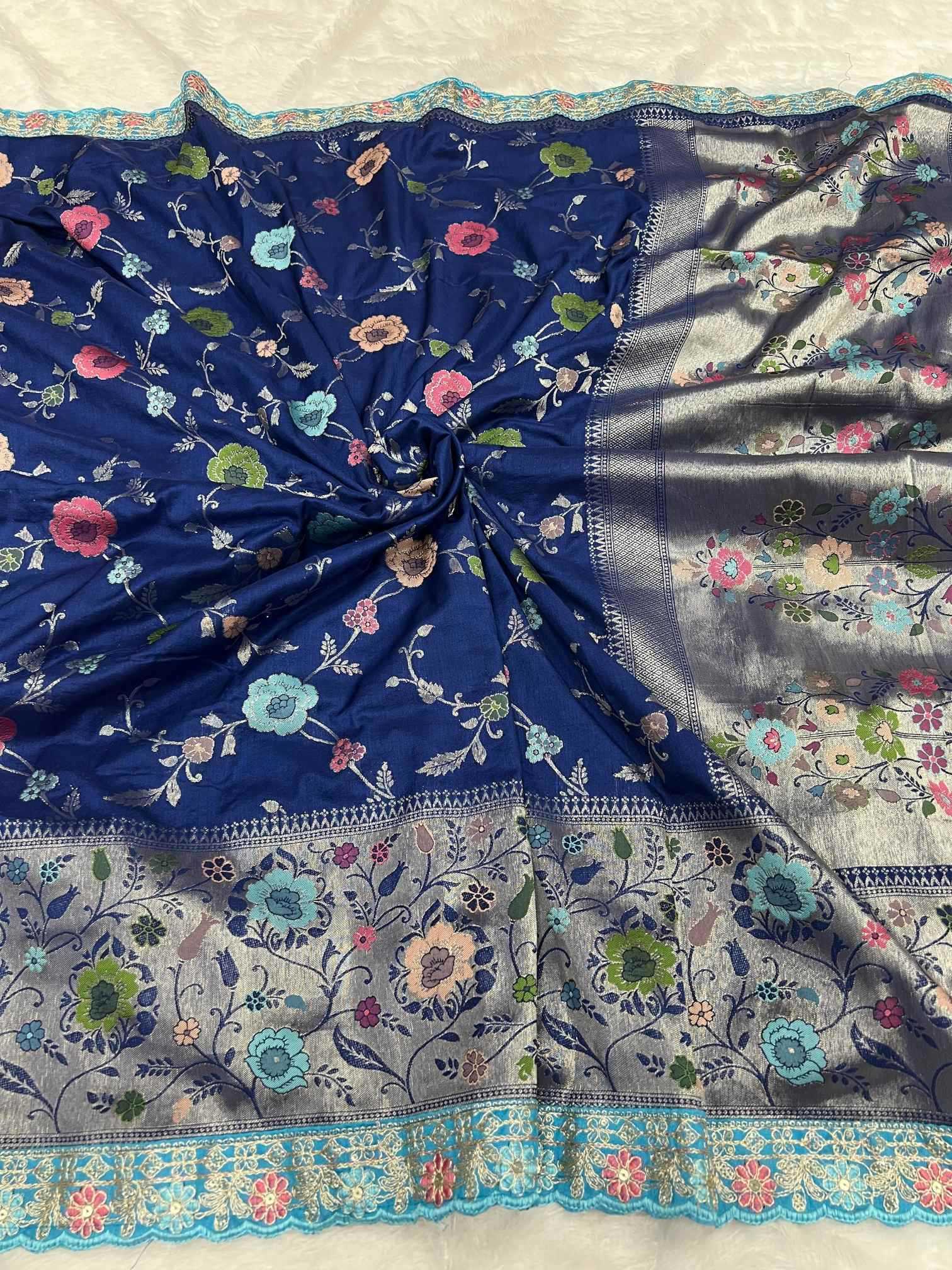 Crepe Silk Traditional Saree