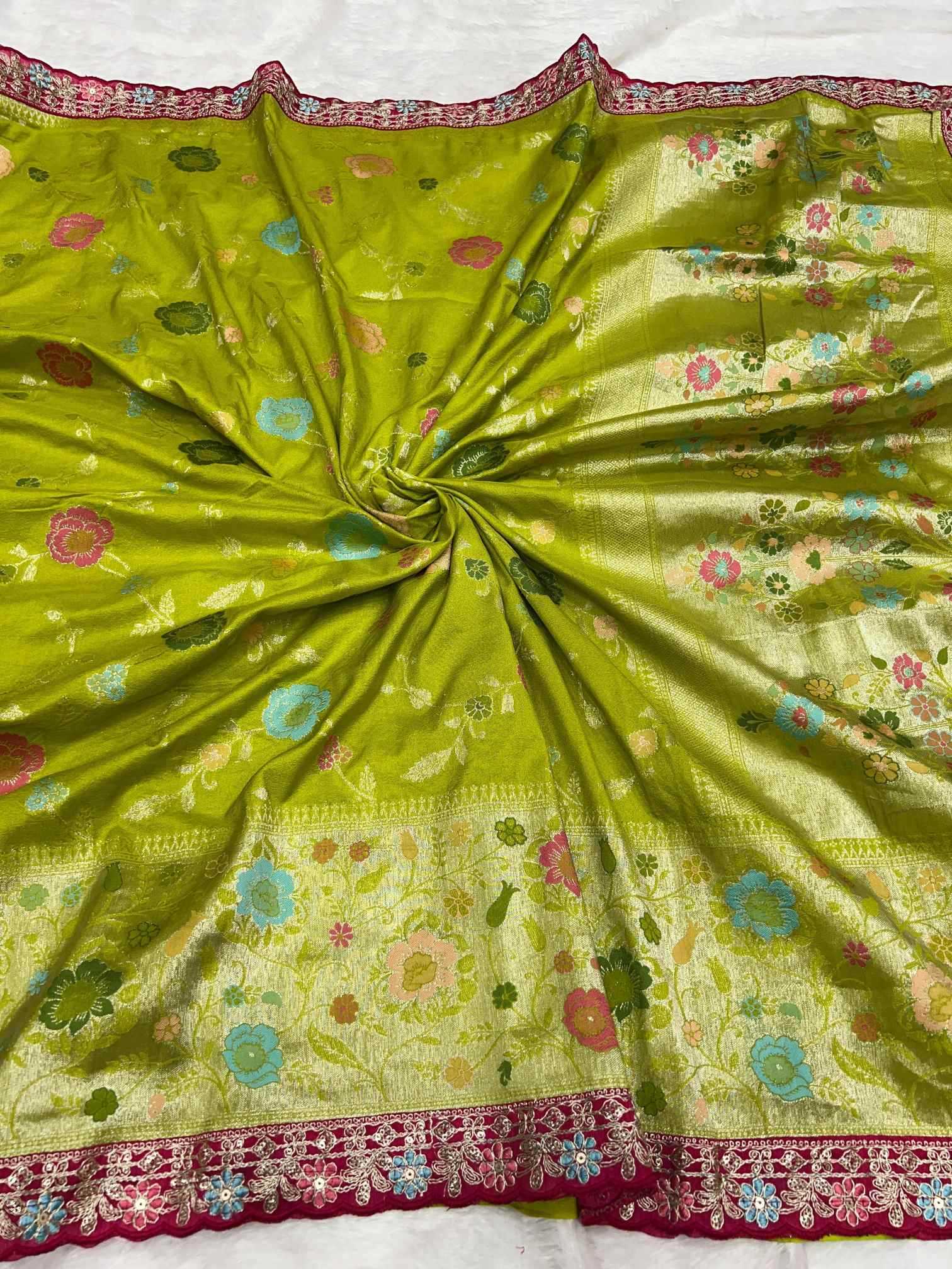 Crepe Silk Traditional Saree