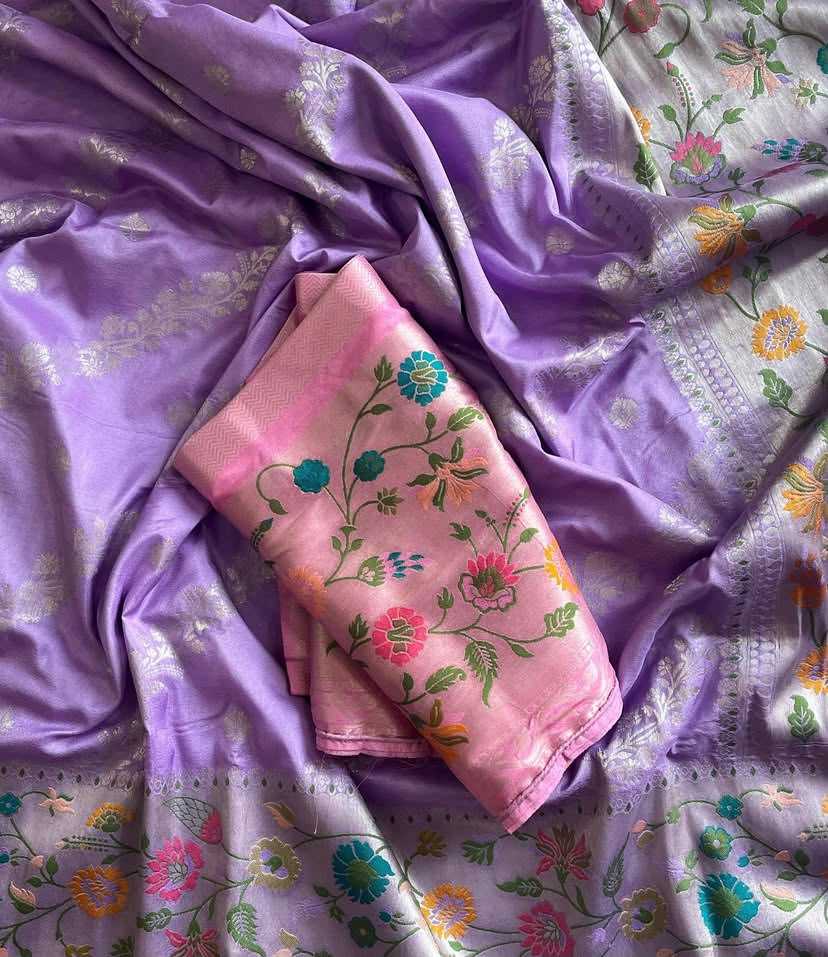 Paithani Silk Crepe Saree