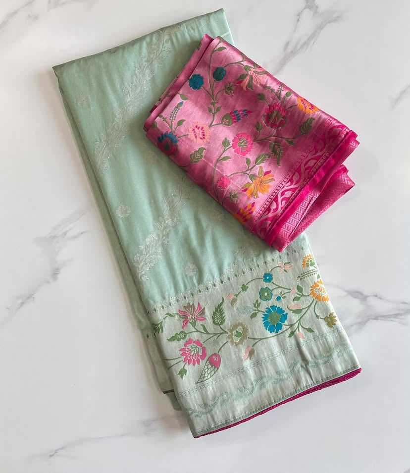Paithani Silk Crepe Saree
