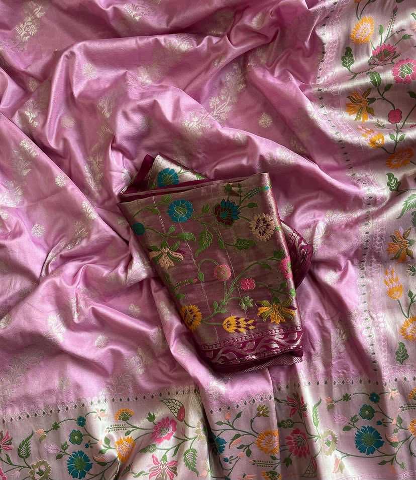 Paithani Silk Crepe Saree