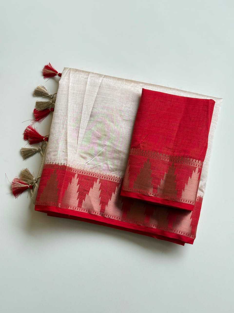 Aadhvini Tussar Silk Saree