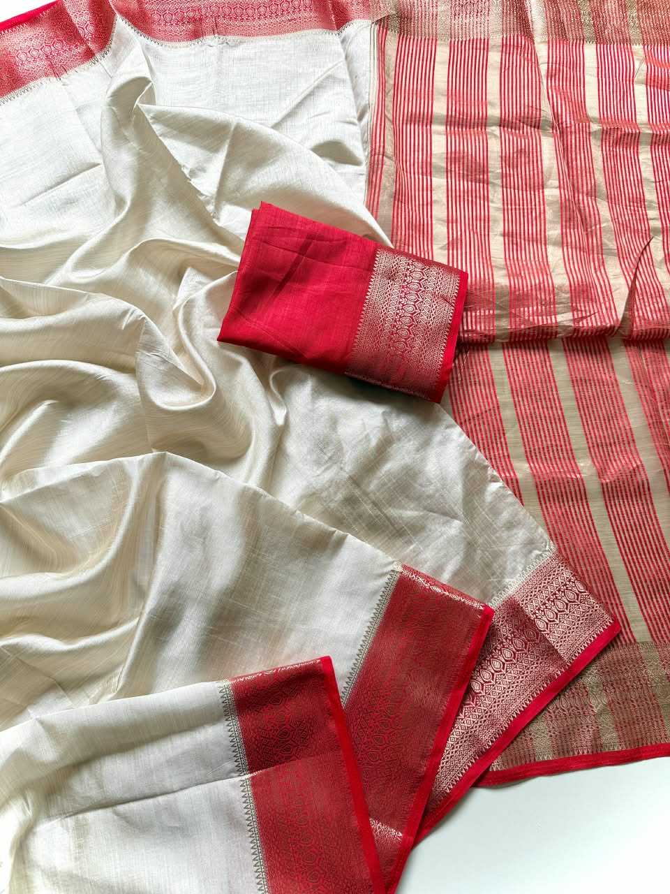 Aadhvini Tussar Silk Saree