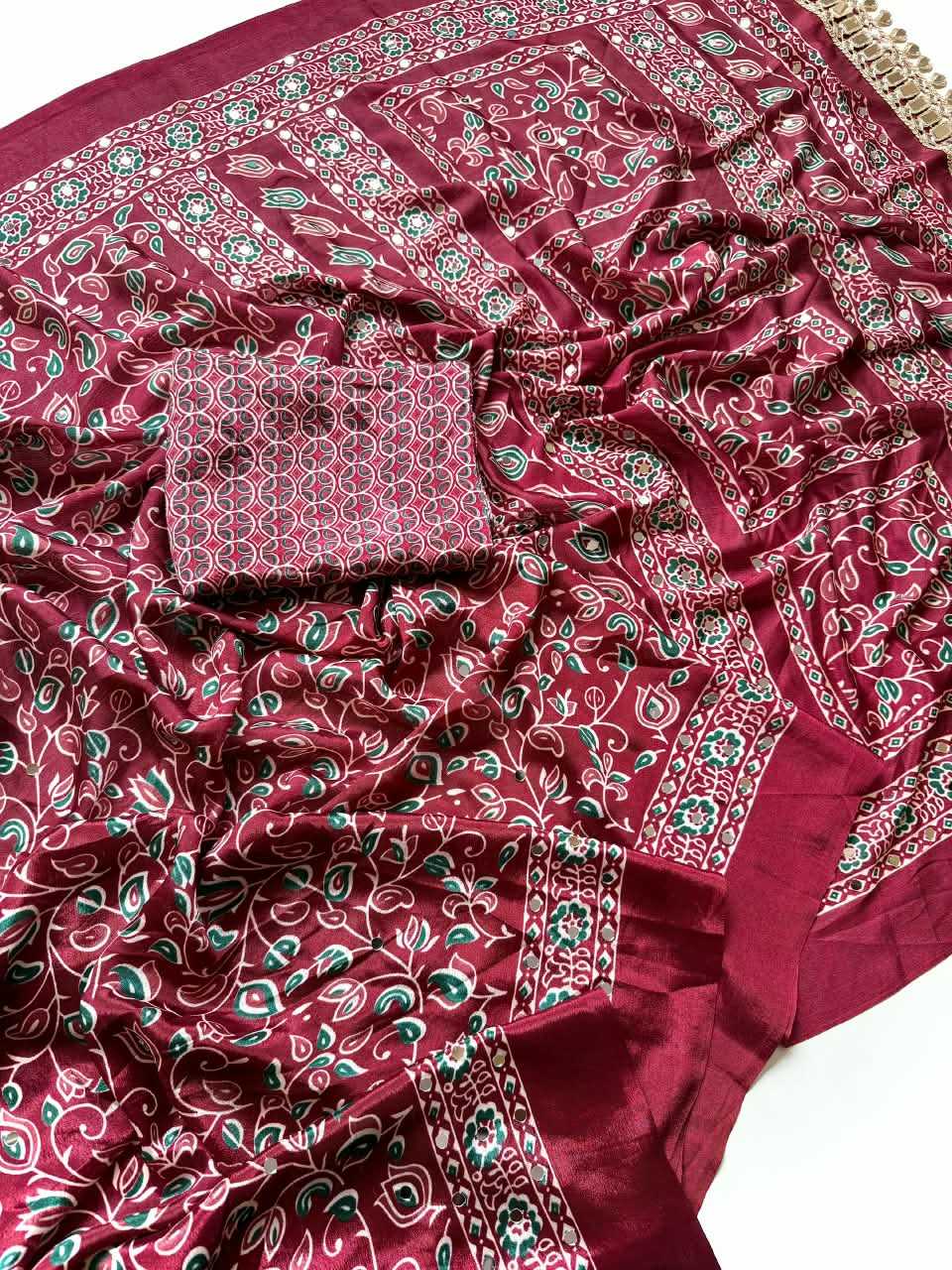 Aamrithika Crepe Silk Soft Saree