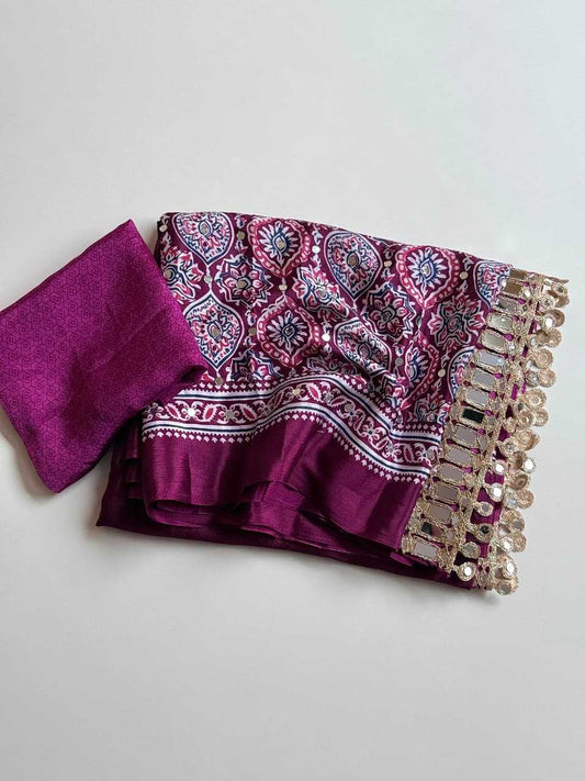 Aaralika Crepe Silk Saree