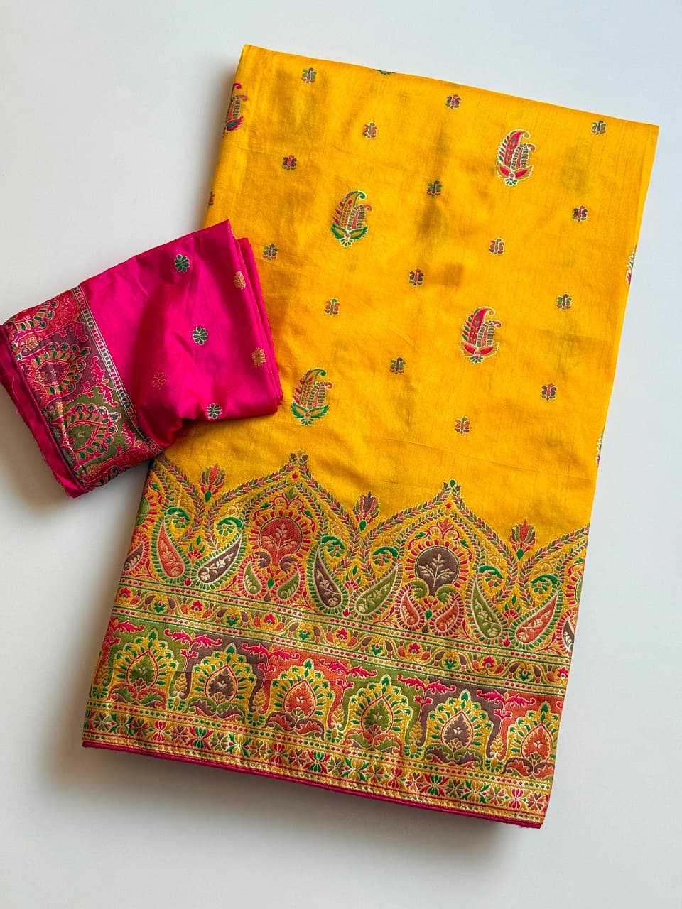 Abhira Pure Silk Traditional Saree