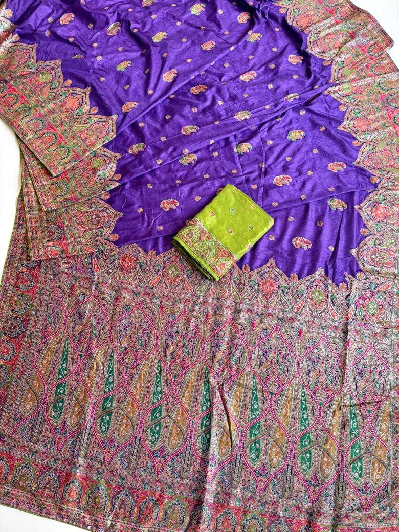 Adhiraani Soft Silk Zari Border Saree