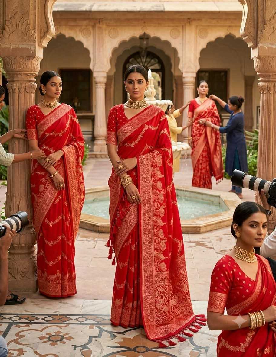 Divisha Georgette Saree