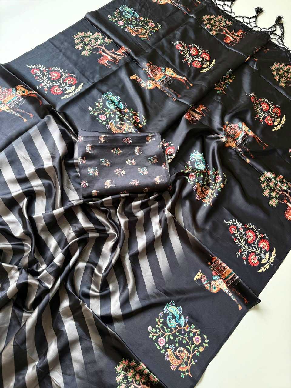 Eshika Satin Silk Soft Saree