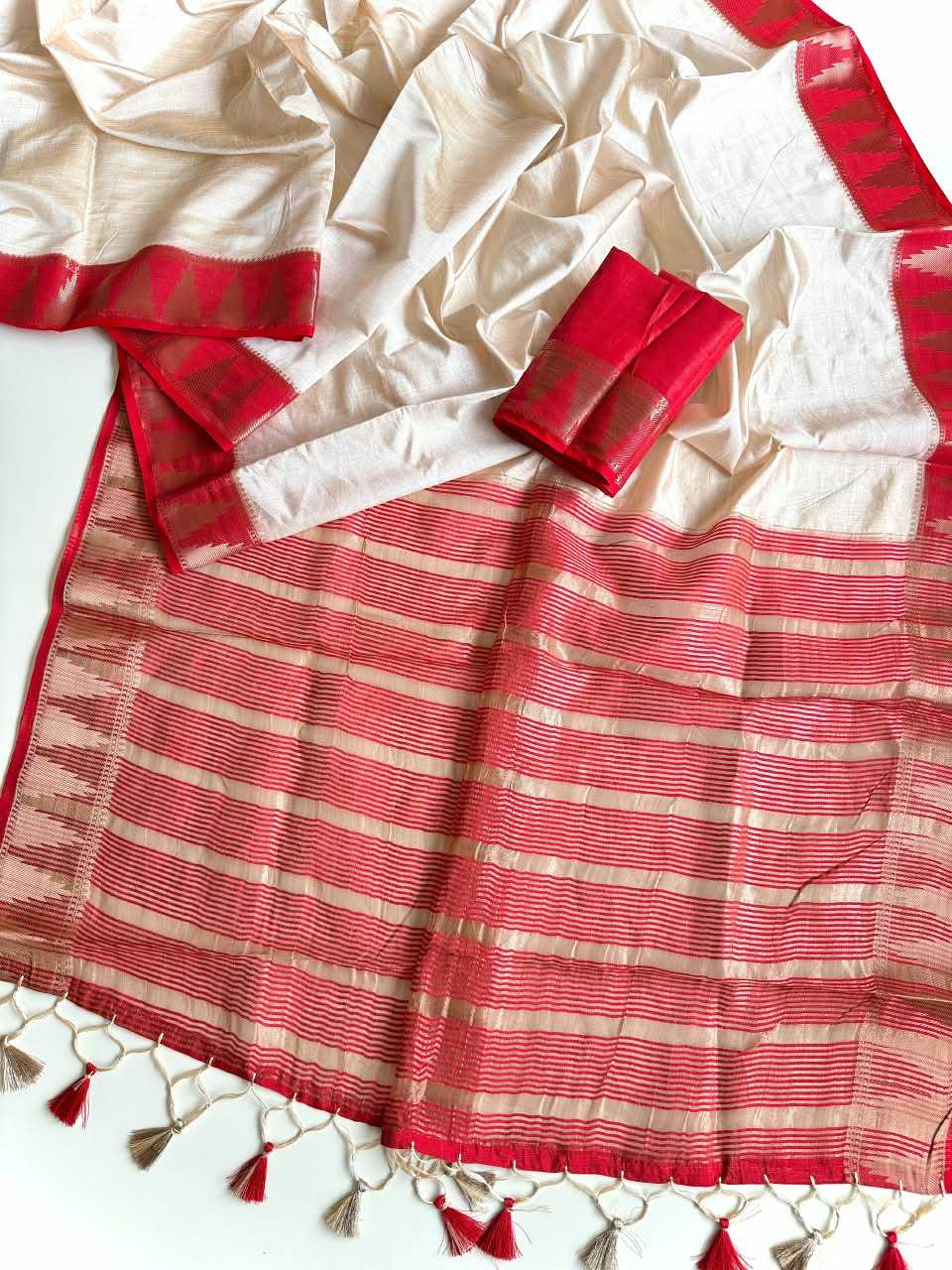 Gargee Tussar Silk Saree