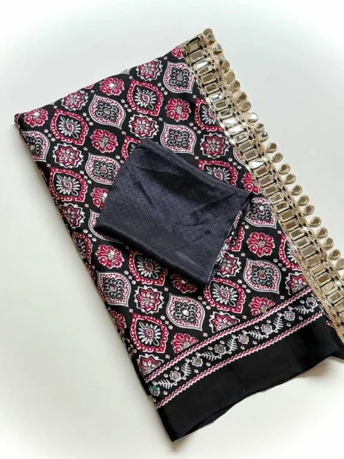 Harshita Crepe Silk Soft Saree