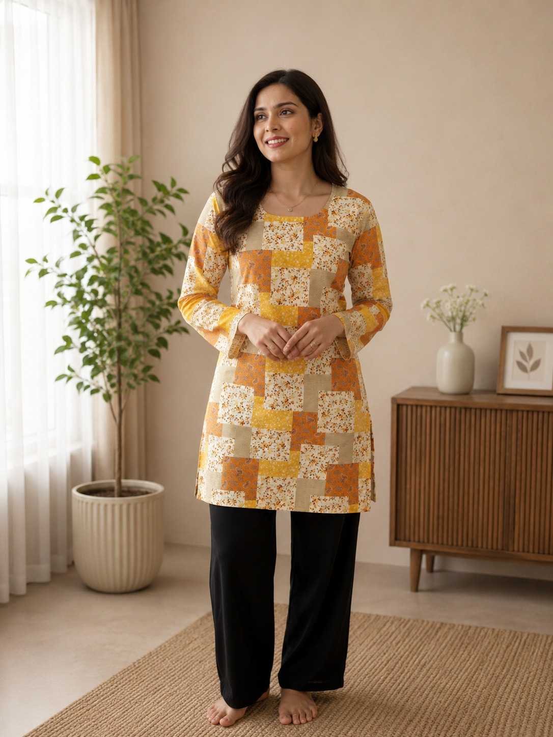 Heavy Rayon Short Kurti