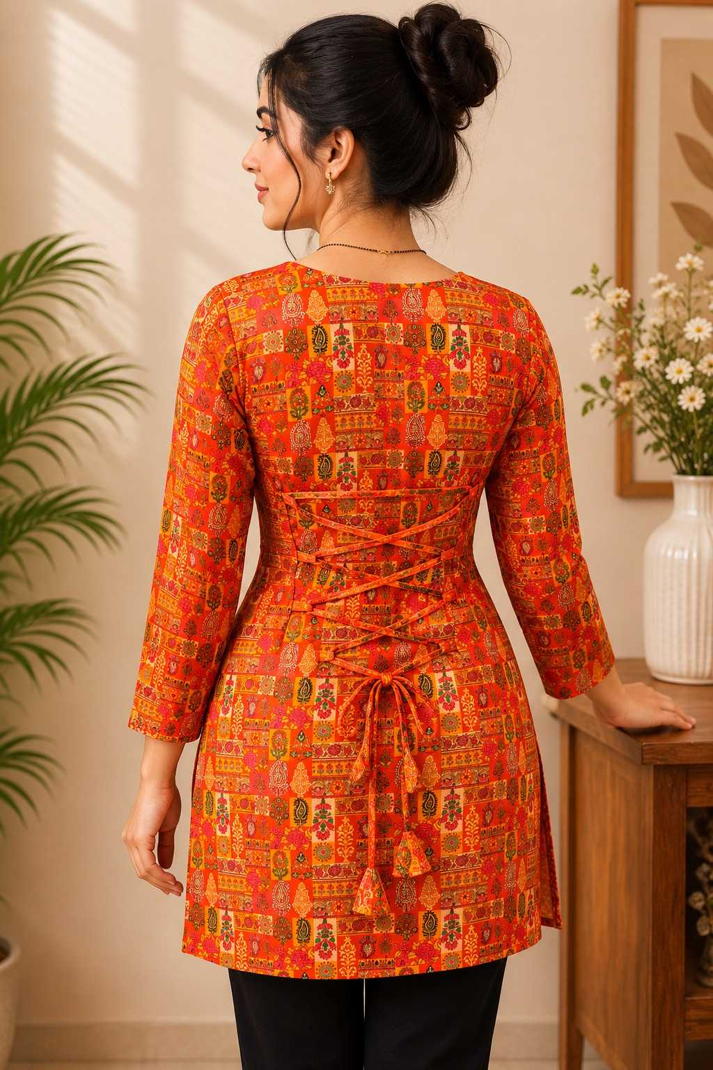 Heavy Rayon Short Kurti