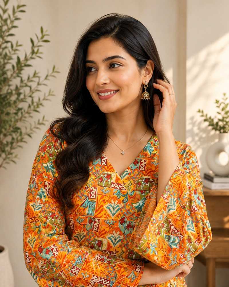 Heavy Rayon Casual Kurti