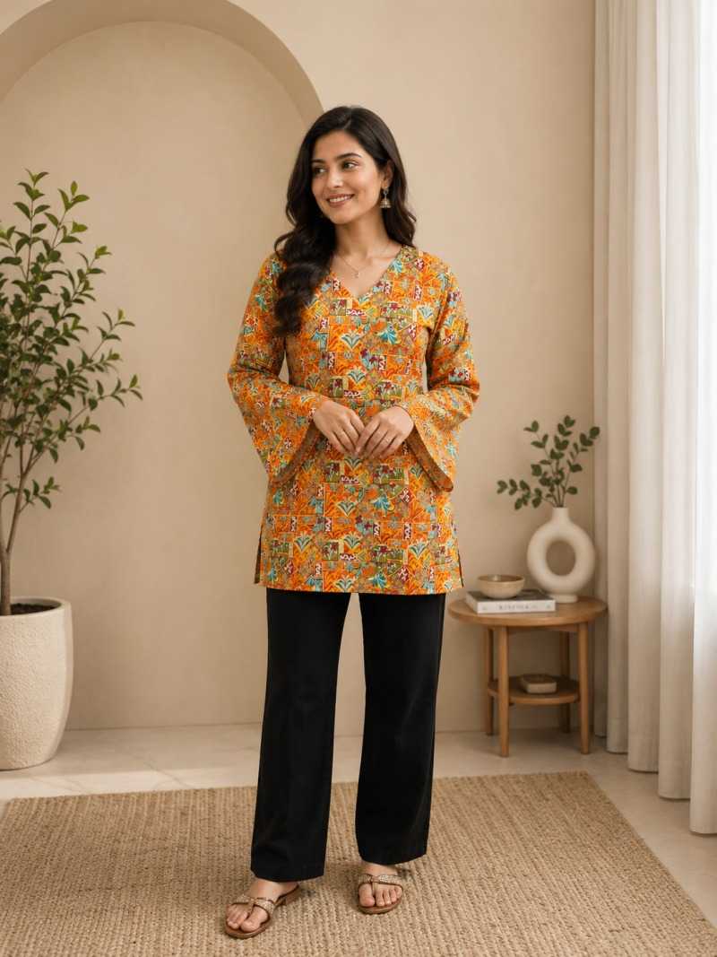 Heavy Rayon Casual Kurti