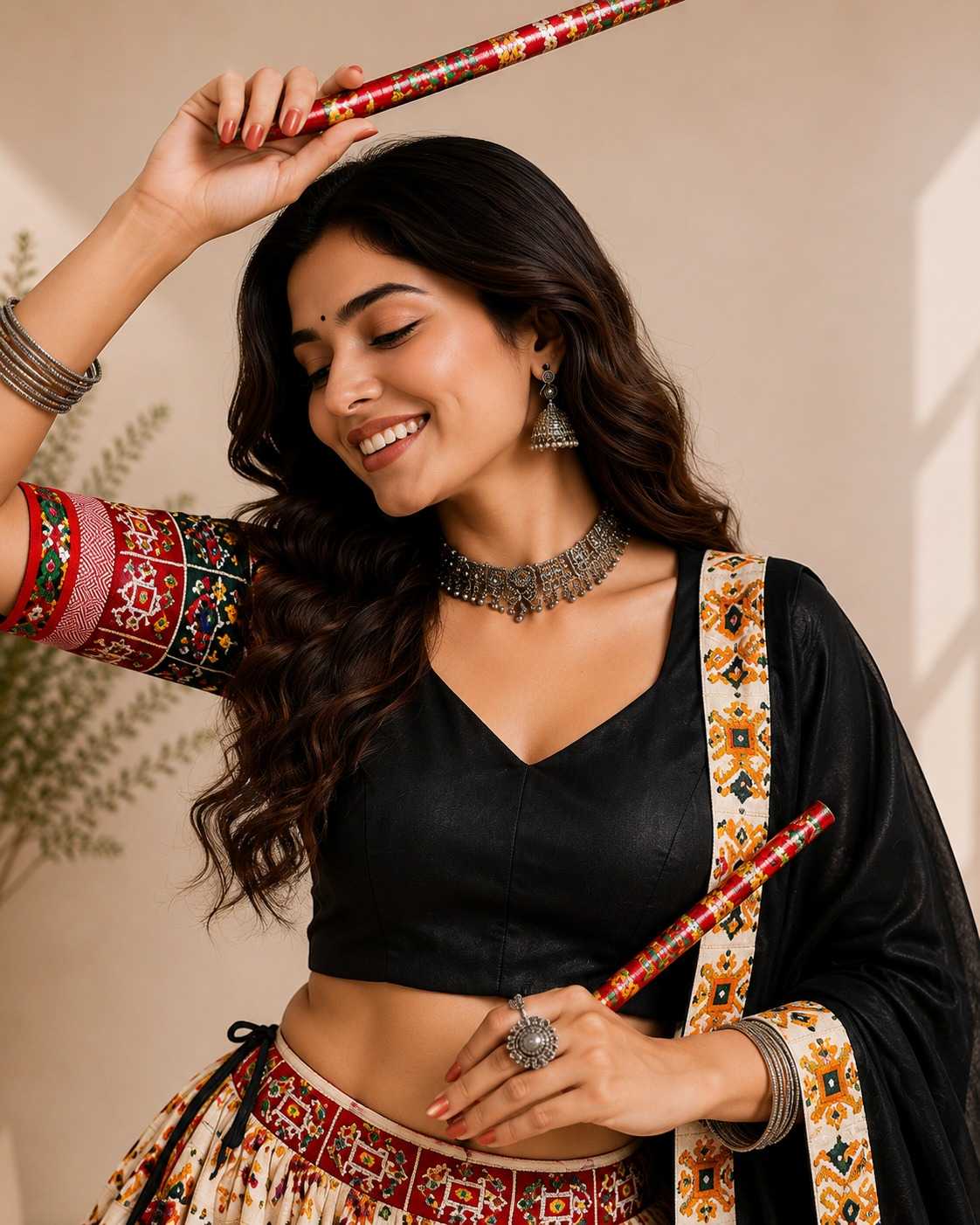 Cotton Traditional Lehenga 8038