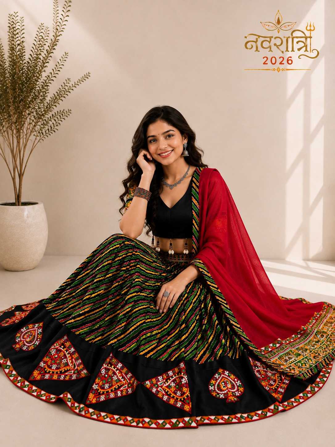 Pure Cotton Designer Lehenga