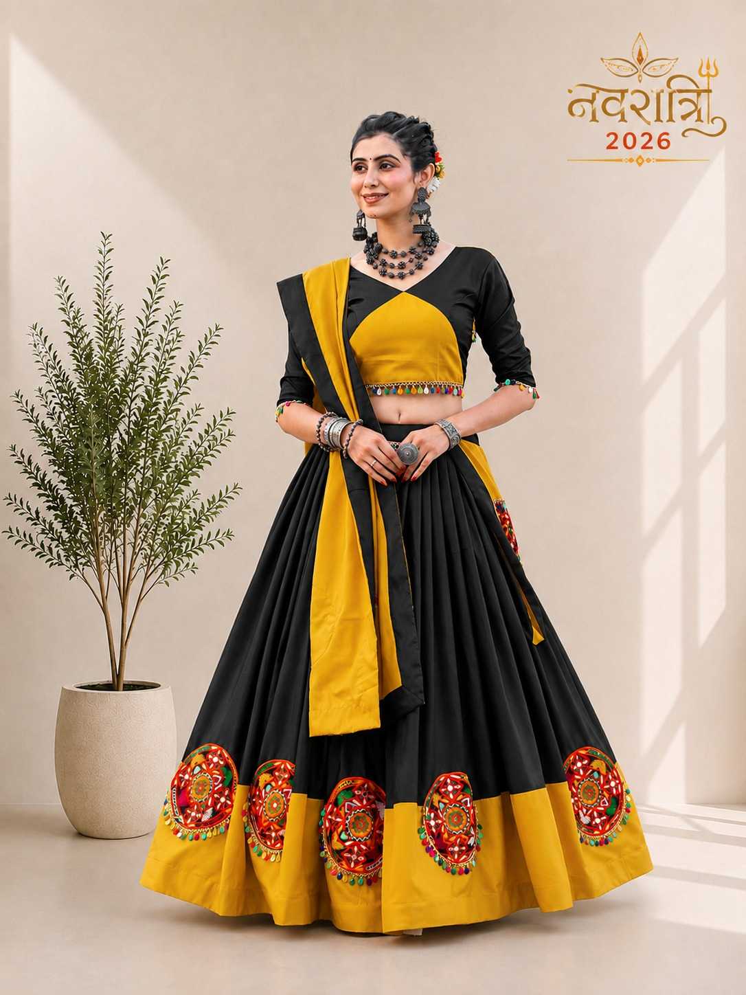Pure Cotton Designer Lehenga