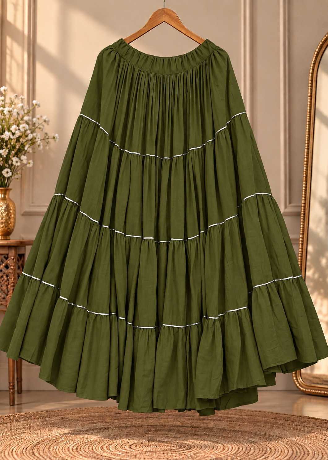 Rayon Designer Lehenga