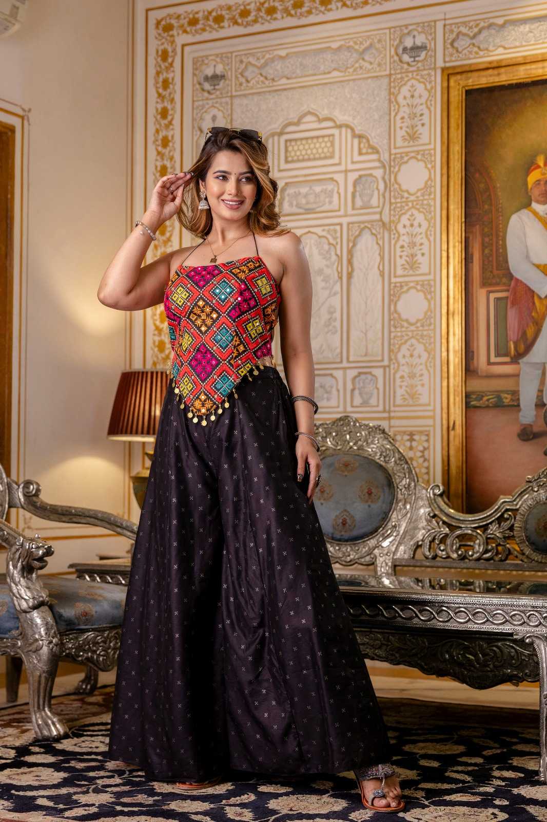 Banglori Silk Embroidery Suit