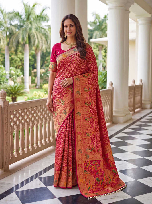 Nylon Designer Saree
