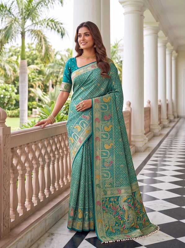 Nylon Designer Saree