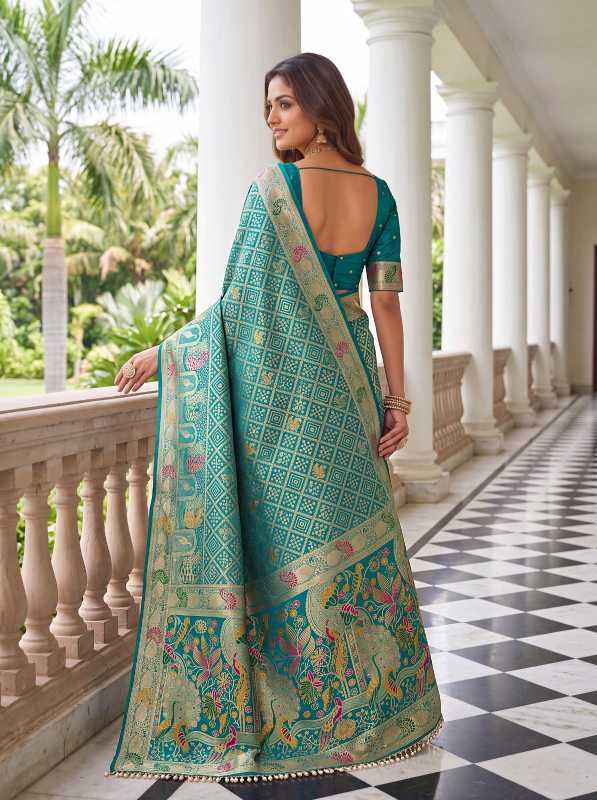 Nylon Designer Saree