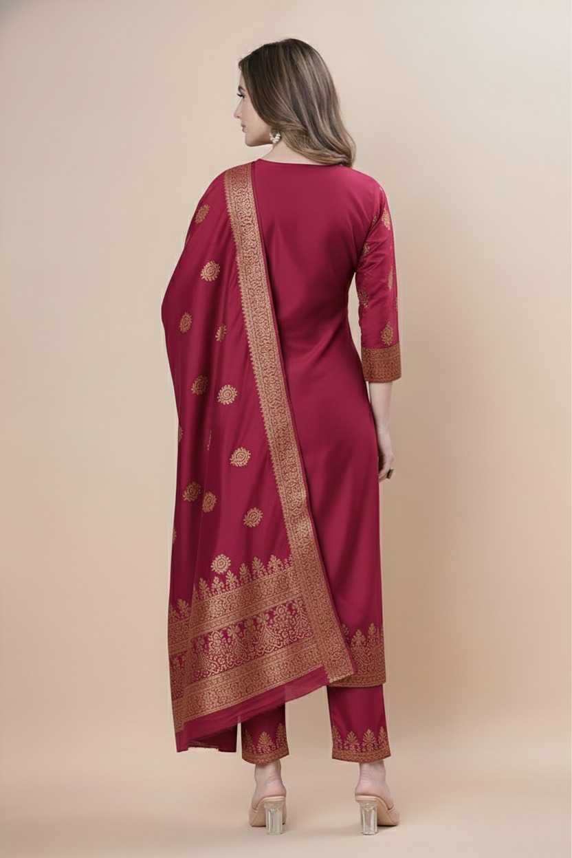 Ladies Silk Suit